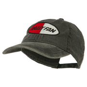 Rally Fan Race Badge Embroidered Washed Cap