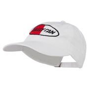 Rally Fan Race Badge Embroidered Washed Cap