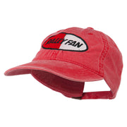 Rally Fan Race Badge Embroidered Washed Cap