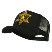 Security Officer Star Patched Mesh Back Cap