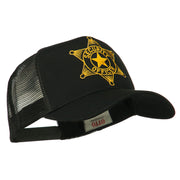 Security Officer Star Patched Mesh Back Cap