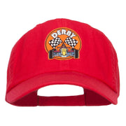 Derby Race Flag Patched Cap