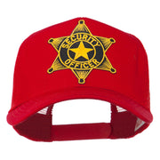 Security Officer Star Patched Mesh Back Cap