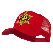 Security Officer Star Patched Mesh Back Cap