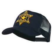 Security Officer Star Patched Mesh Back Cap