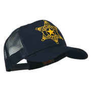 Security Officer Star Patched Mesh Back Cap