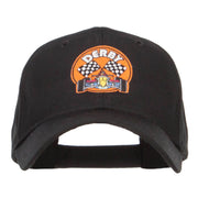 Derby Race Flag Patched Cap