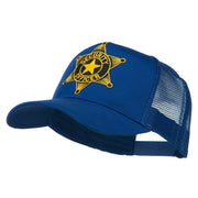 Security Officer Star Patched Mesh Back Cap