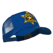 Security Officer Star Patched Mesh Back Cap