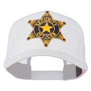 Security Officer Star Patched Mesh Back Cap