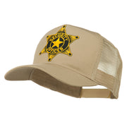 Security Officer Star Patched Mesh Back Cap