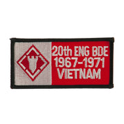 Army Rectangle Embroidered Military Patch