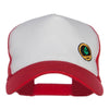 Trainer Red Poke Monster Embroidered Mesh Cap