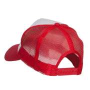 Trainer Red Poke Monster Embroidered Mesh Cap