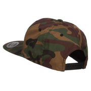 I'd Rather Ghost Hunting Embroidered Camo Cap