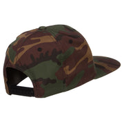 I'd Rather Ghost Hunting Embroidered Camo Cap