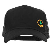 Trainer Red Poke Monster Embroidered Mesh Cap