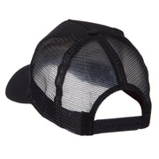 Army Rectangle Military Patched Mesh Cap