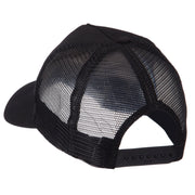 Army Rectangle Military Patched Mesh Cap