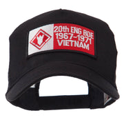 Army Rectangle Military Patched Mesh Cap