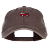 Mini Fire Truck Embroidered Washed Cap