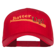 Batter Up Embroidered Low Profile Cap