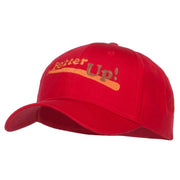 Batter Up Embroidered Low Profile Cap