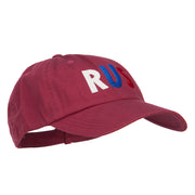 Russia RUS Flag Embroidered Low Profile Cap