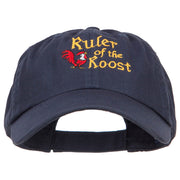 Ruler of the Roost Embroidered Low Cap