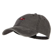 Mini Fire Truck Embroidered Washed Cap