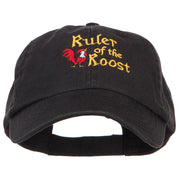 Ruler of the Roost Embroidered Low Cap