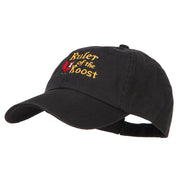 Ruler of the Roost Embroidered Low Cap