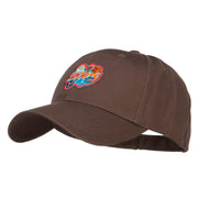 Sports Fun Patched Low Cotton Cap