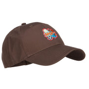 Sports Fun Patched Low Cotton Cap