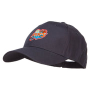 Sports Fun Patched Low Cotton Cap