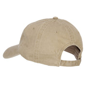 Crossed Paddles Embroidered Washed Cotton Cap