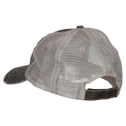 US Army Veteran Military Embroidered Low Cotton Mesh Cap