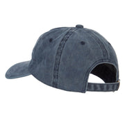 Crossed Paddles Embroidered Washed Cotton Cap