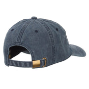 Crossed Paddles Embroidered Washed Cotton Cap