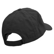 I'd Rather Be Watching Anime Embroidered Low Profile Dyed Cotton Twill Cap - Black OSFM