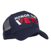 Honor Our Vets Embroidered Mesh Cap