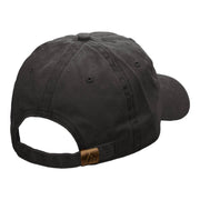 Retro Van Embroidered Unstructured Cotton Cap