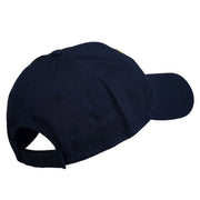 USA State Rhode Island Violet Embroidered Low Profile Cap