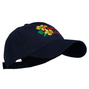 USA State Rhode Island Violet Embroidered Low Profile Cap