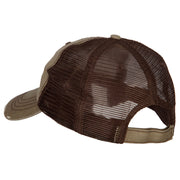 US Army Veteran Military Embroidered Low Cotton Mesh Cap