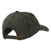 Star of David Embroidered Washed Dyed Cap