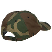 US Army Veteran Military Embroidered Enzyme Camo Cap