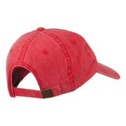 Star of David Embroidered Washed Dyed Cap