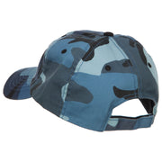 US Army Veteran Military Embroidered Enzyme Camo Cap