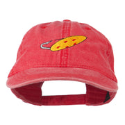 Fishing Red Walleye Lure Embroidered Washed Cap